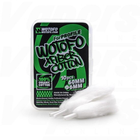 WOTOFO Xfiber cotton